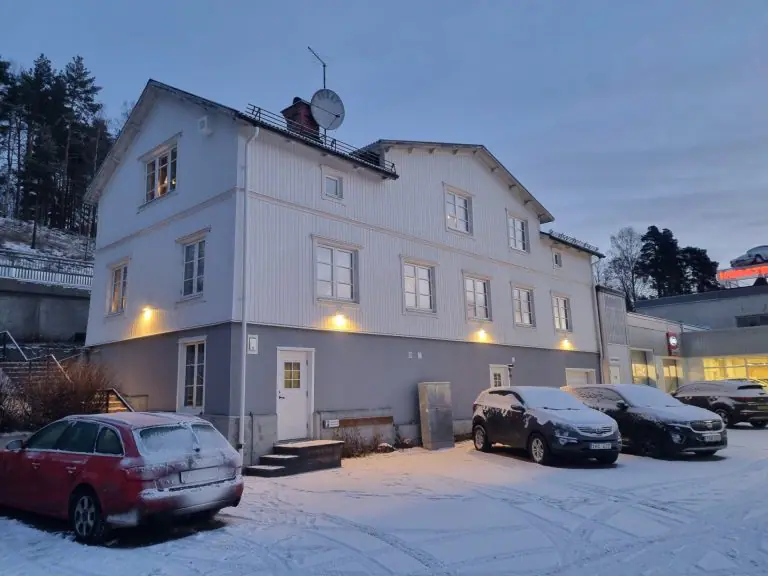 Fasadrenovering till hyresfastighet