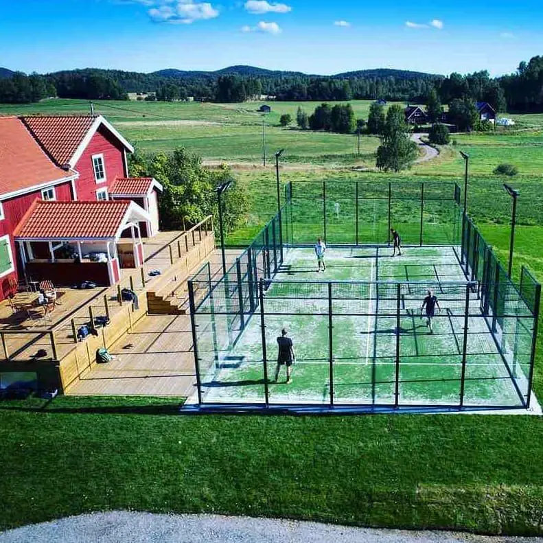 Nybyggnation av Norrbo Padel