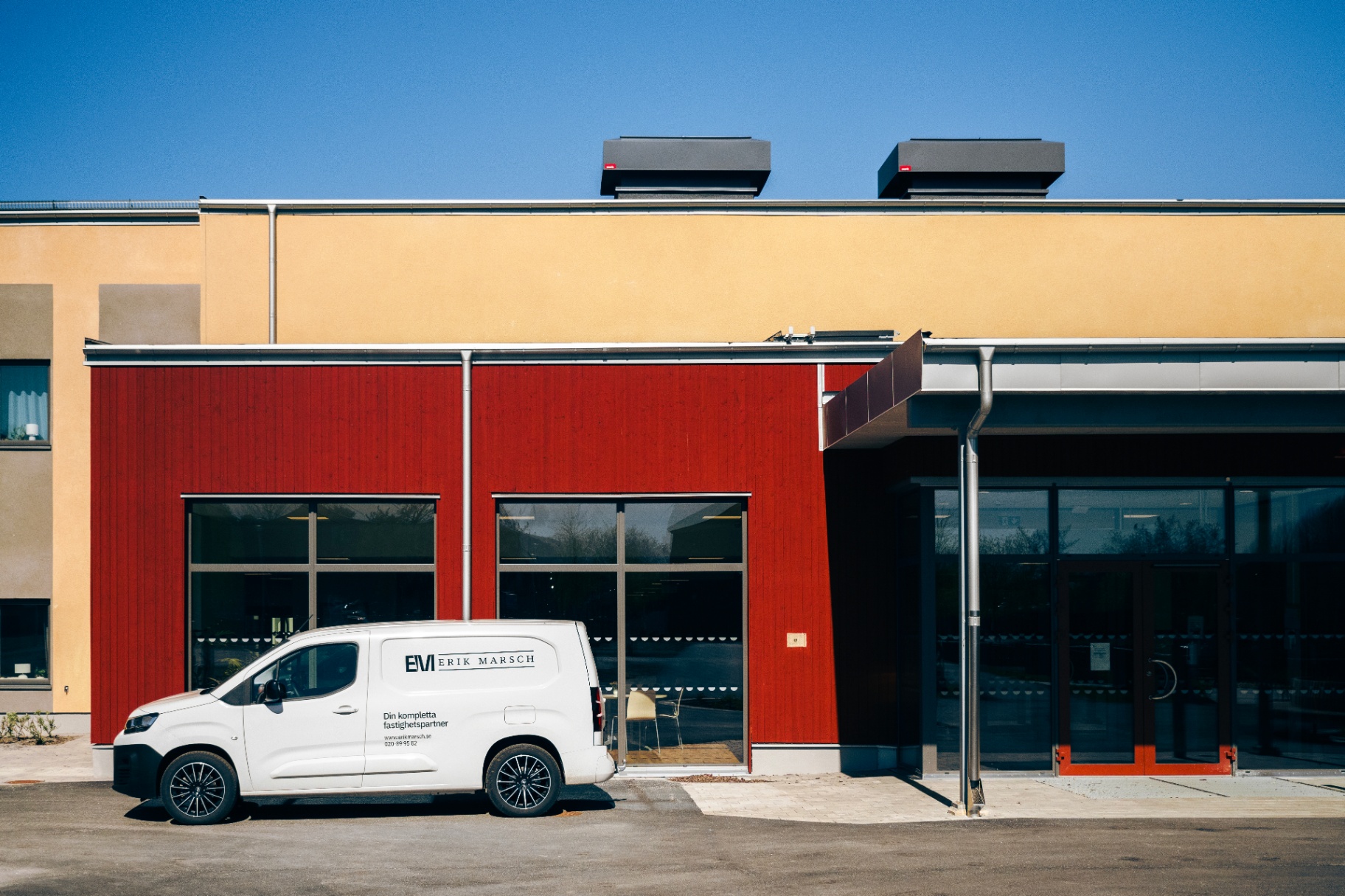 Fastighetsdrift i Hudiksvall – Erik Marsch ansvarar för teknisk drift och underhåll